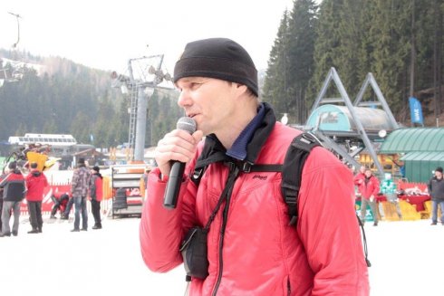 Tvář tohoto ročníku SnowShow Pavel Smejkal, člen Horské služby ve Špindlerově Mlýně.